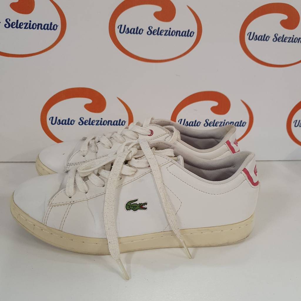Sneakers Lacoste Bianco/Fuxia D/37.5
