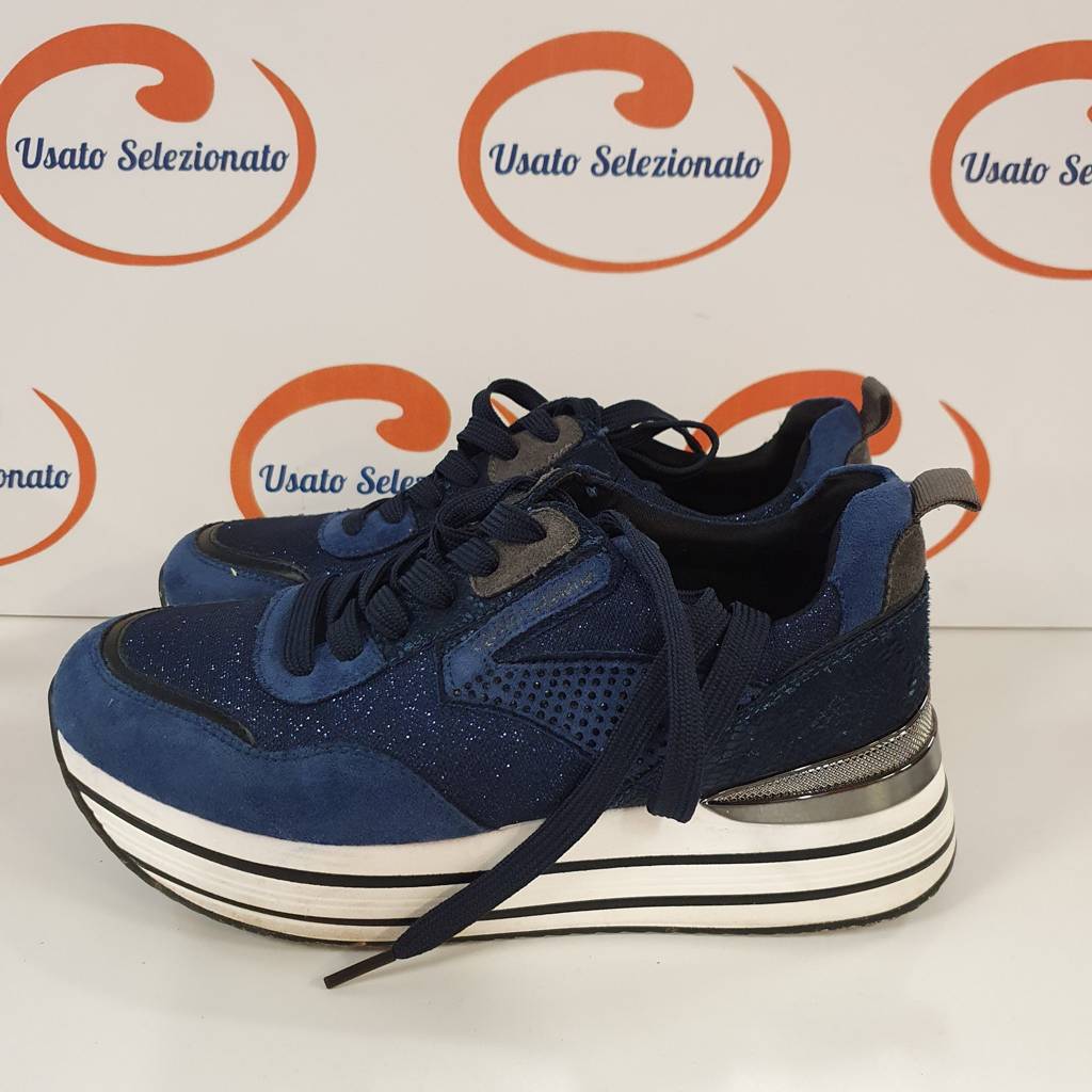 Sneakers Queen Helena Blu D/37
