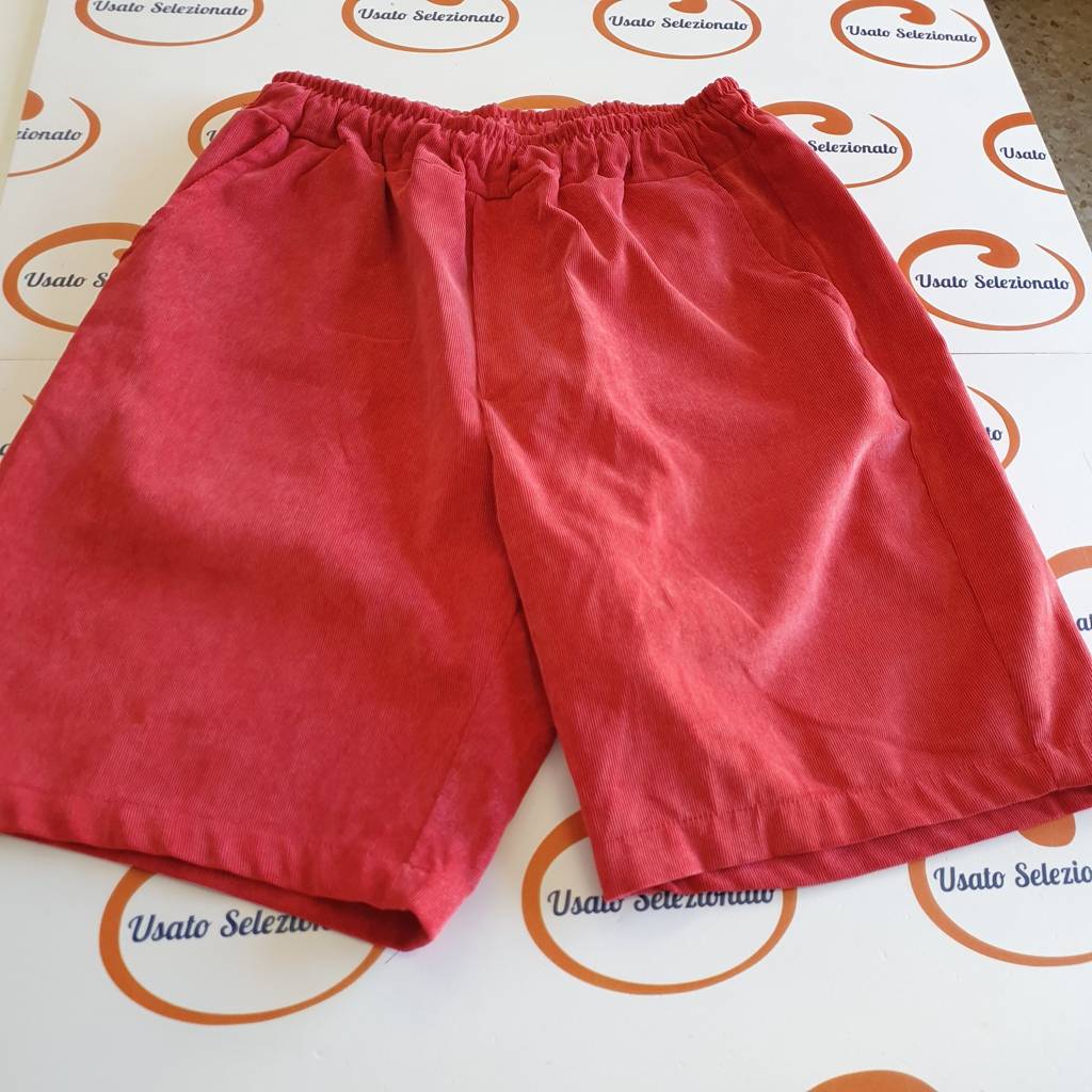 Pantalone Duca Homme Rosso Vellutato U/M