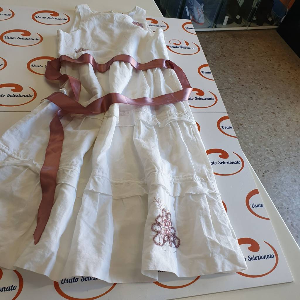 Abito Mistolino Bianco 12-14 A