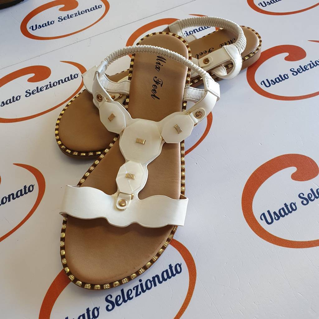 Sandali Bianco D/39