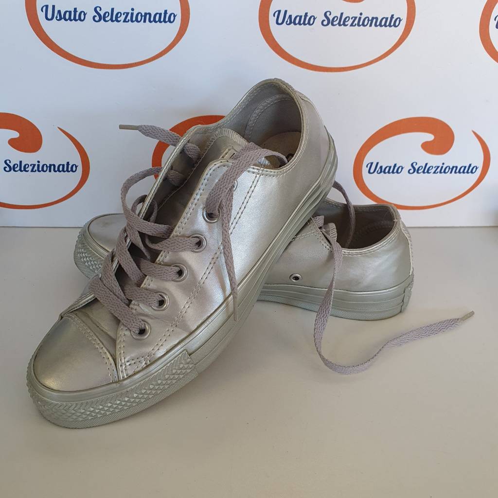 Sneakers Converse Argentate D/38
