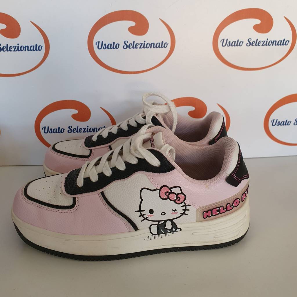 Sneakers Hello Kitty Rosa/Bianco D/38