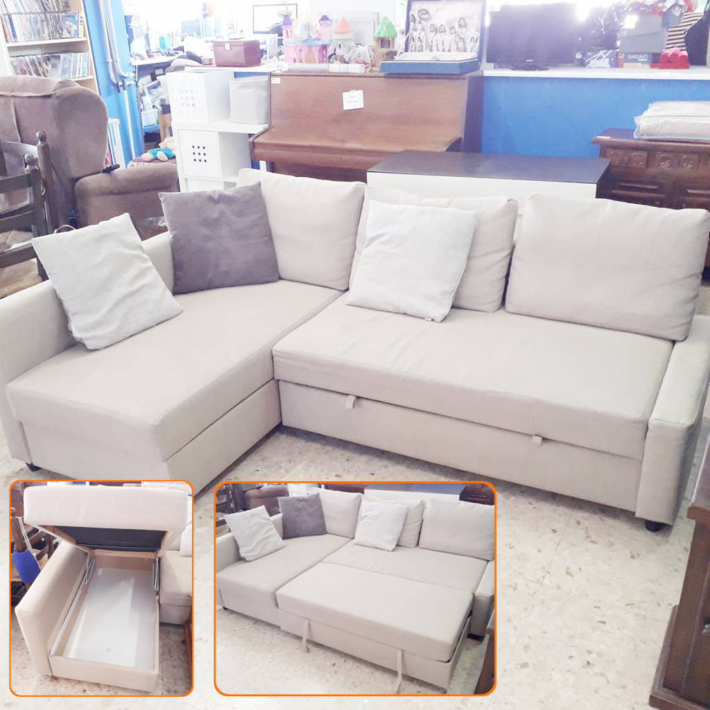 Divano Letto IKEA FRIHETEN Beige