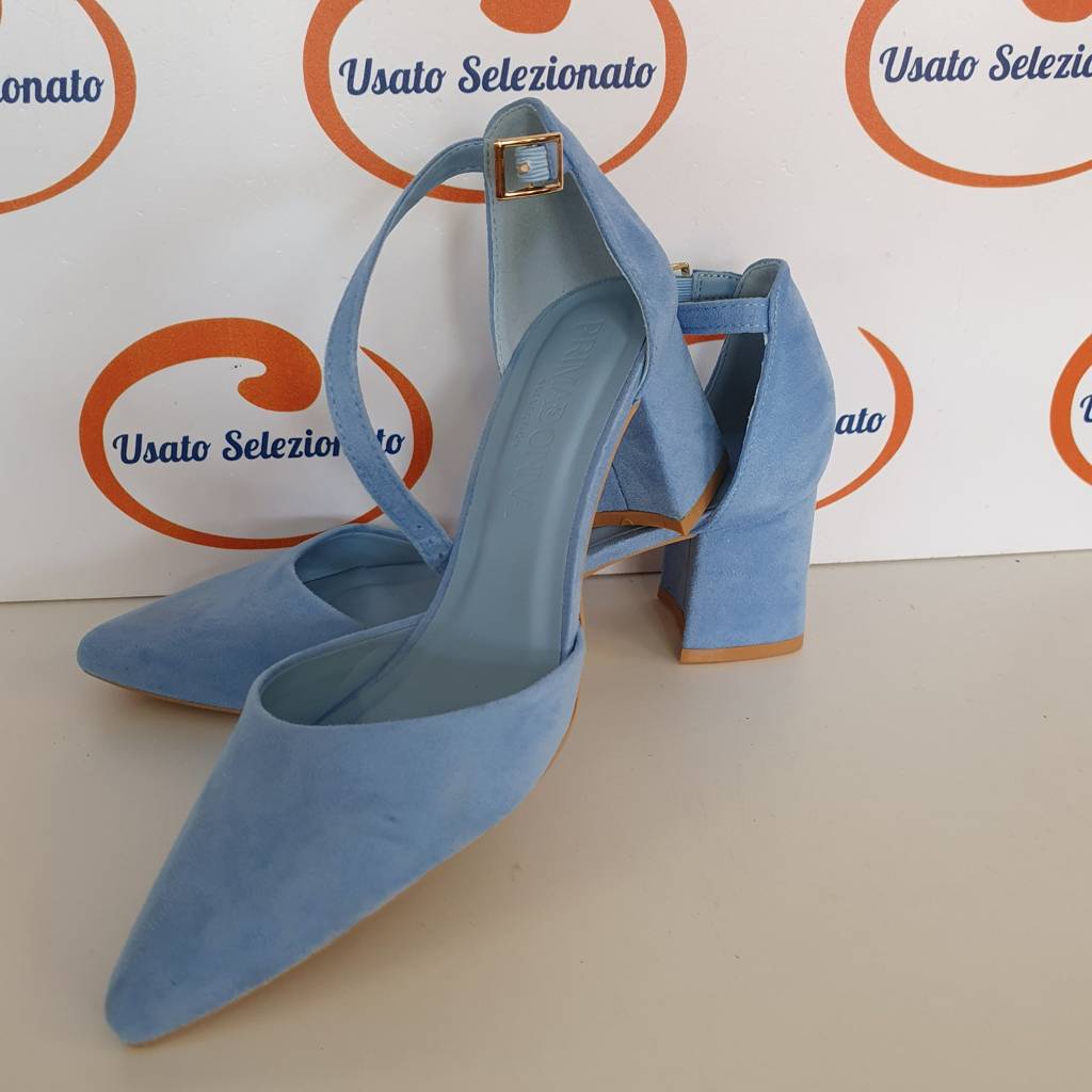 Decolletè Primadonna Celeste D/37