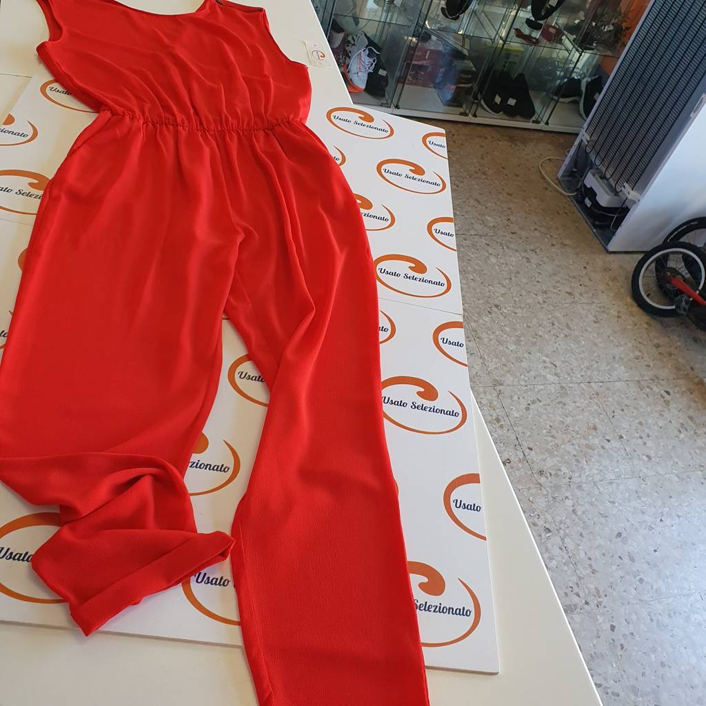 Salopette Zara Rossa D/M