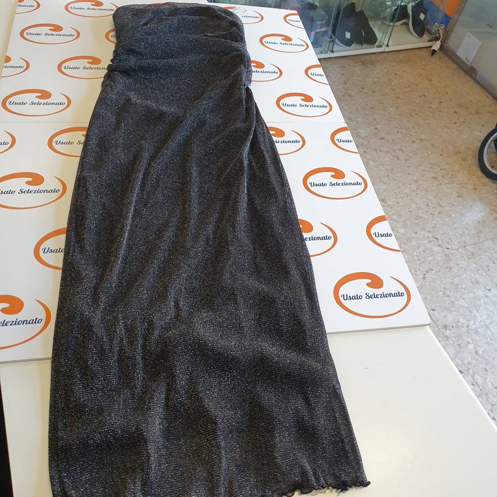 Tubino Primark Lamè Nero/Argentato D/42-44