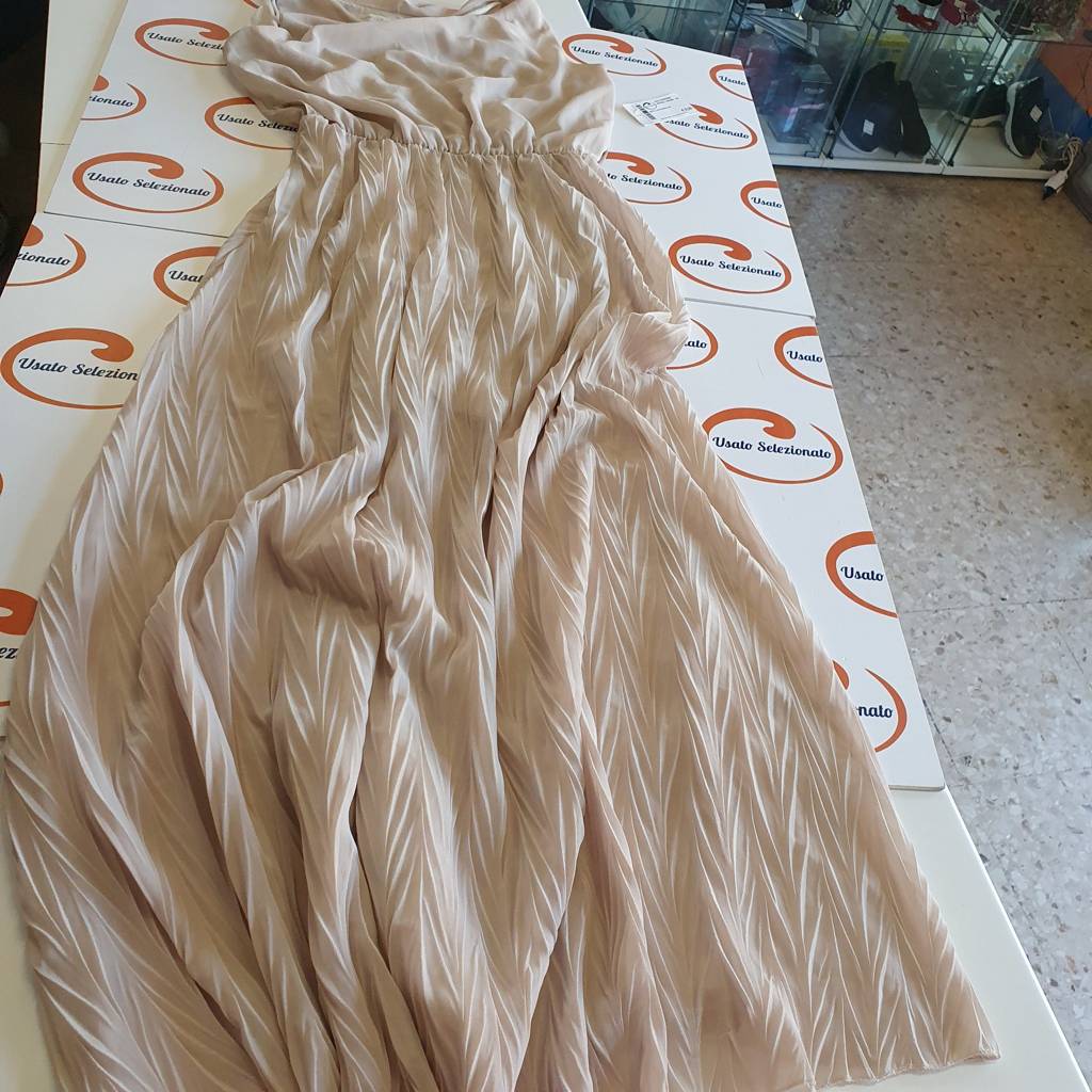 Abito Lungo Beige D/M