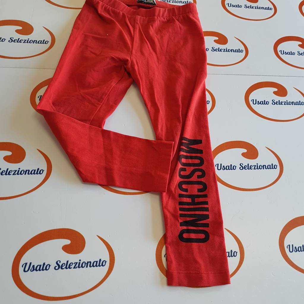 Leggings Moschino Rosso 2 A