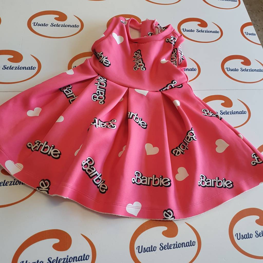 Abito Barbie Fuxia 2-3 A