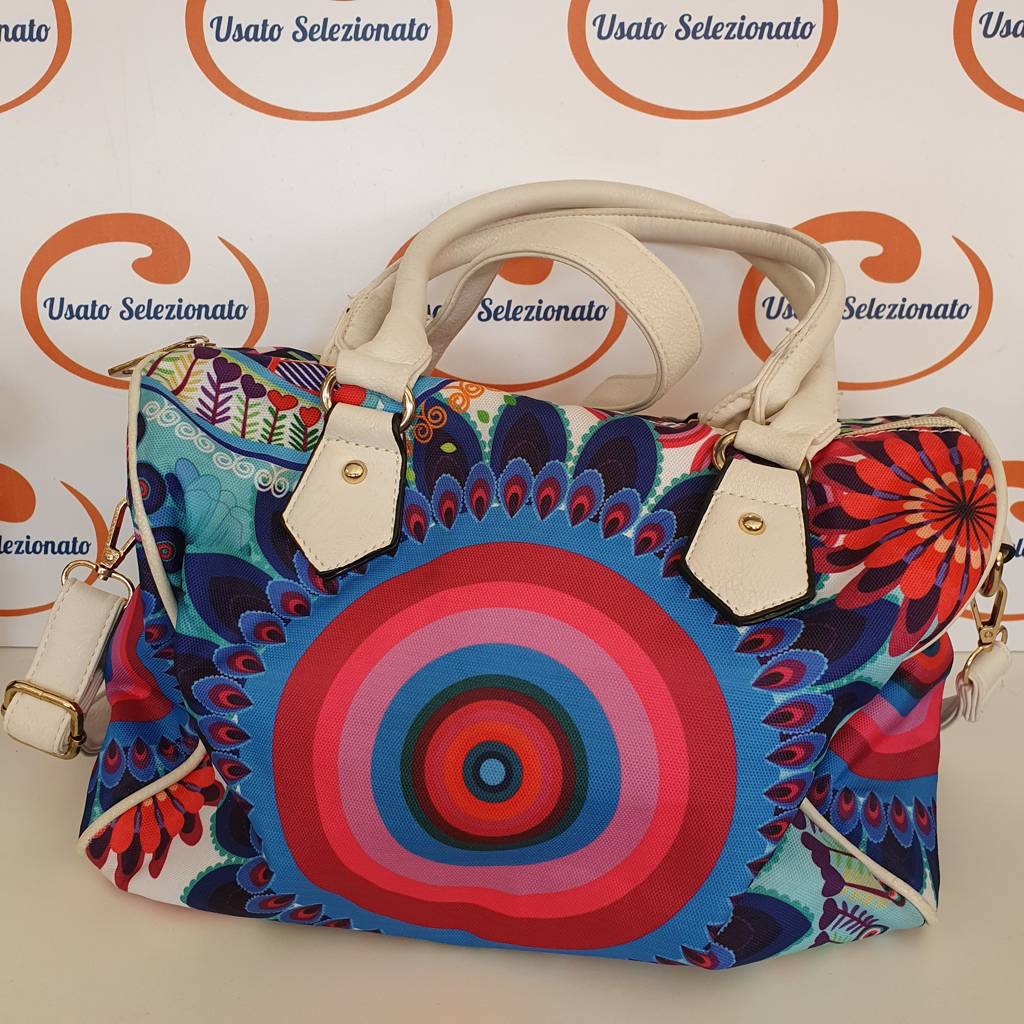 Borsa Bauletto Tessuto Color 
