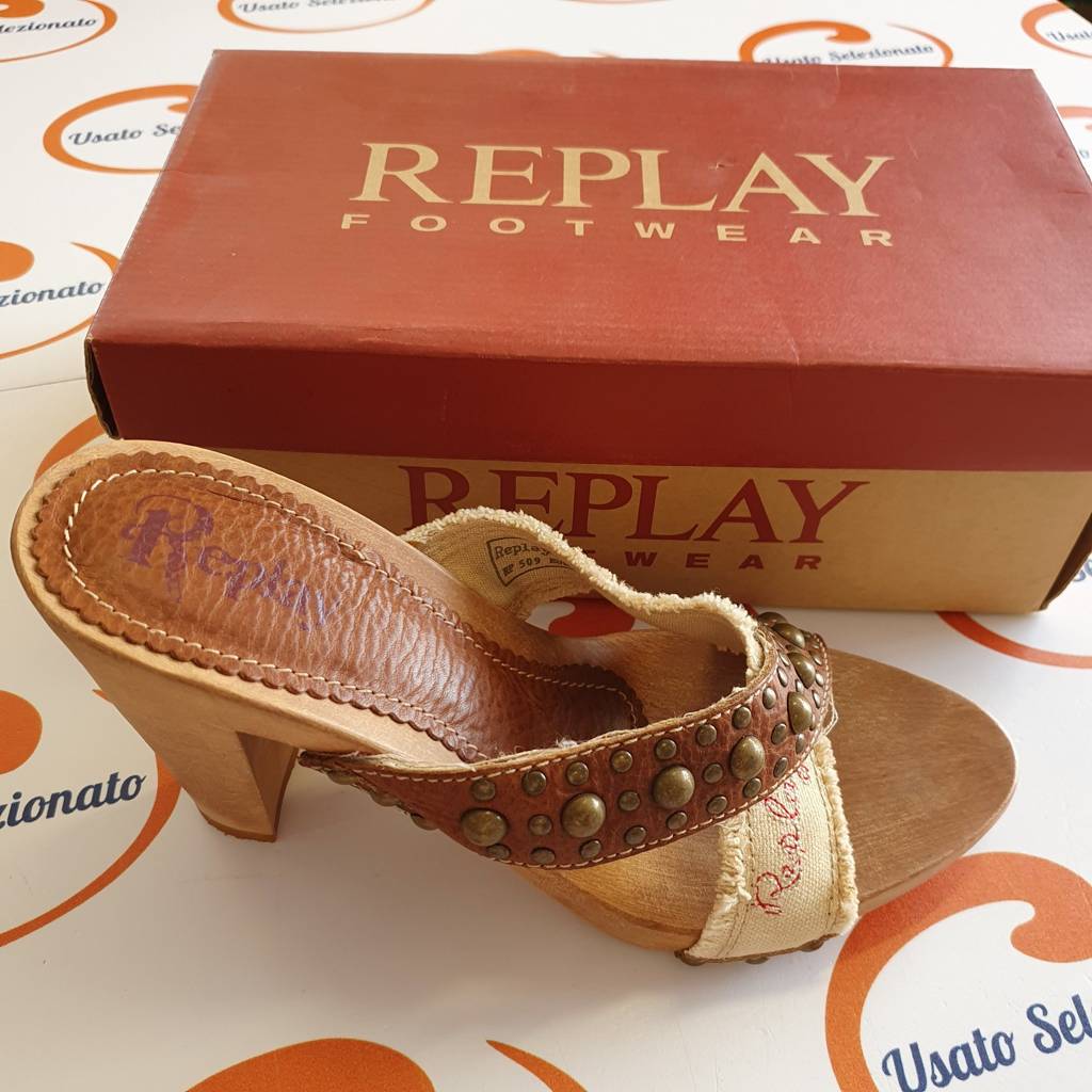 Sabot Replay Beige/Marrone D/40