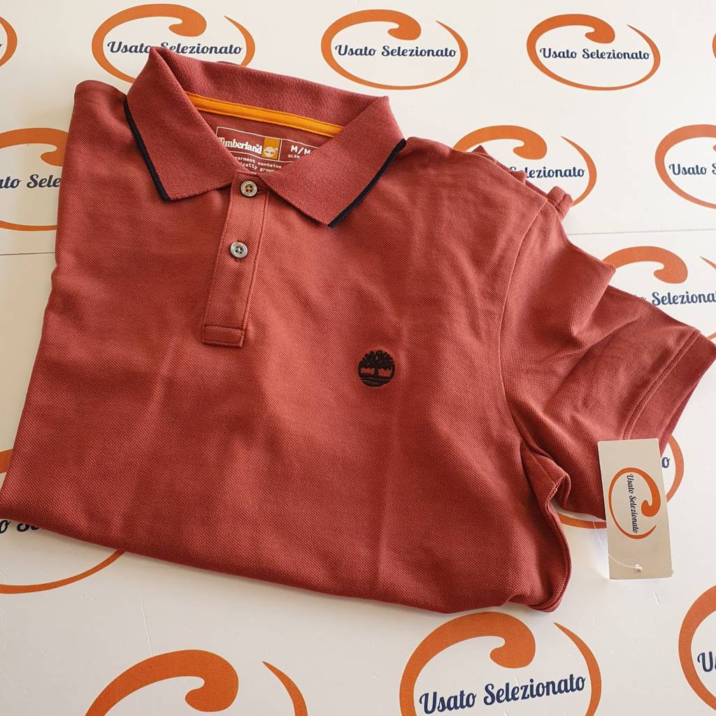 Polo Timberland Color Ruggine U/M
