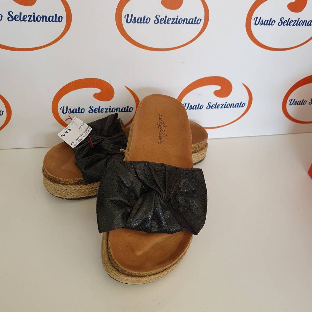 Sabot Nero Fiocco D/37