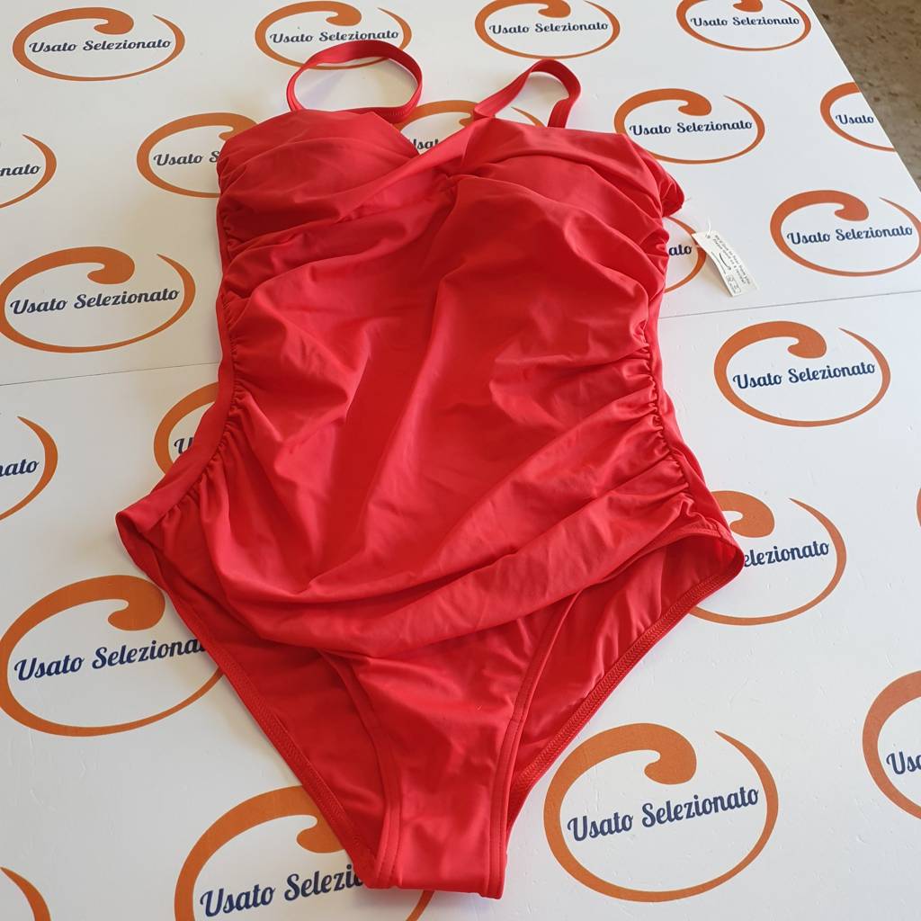 Costume Da Bagno Iris Rosso Tg M