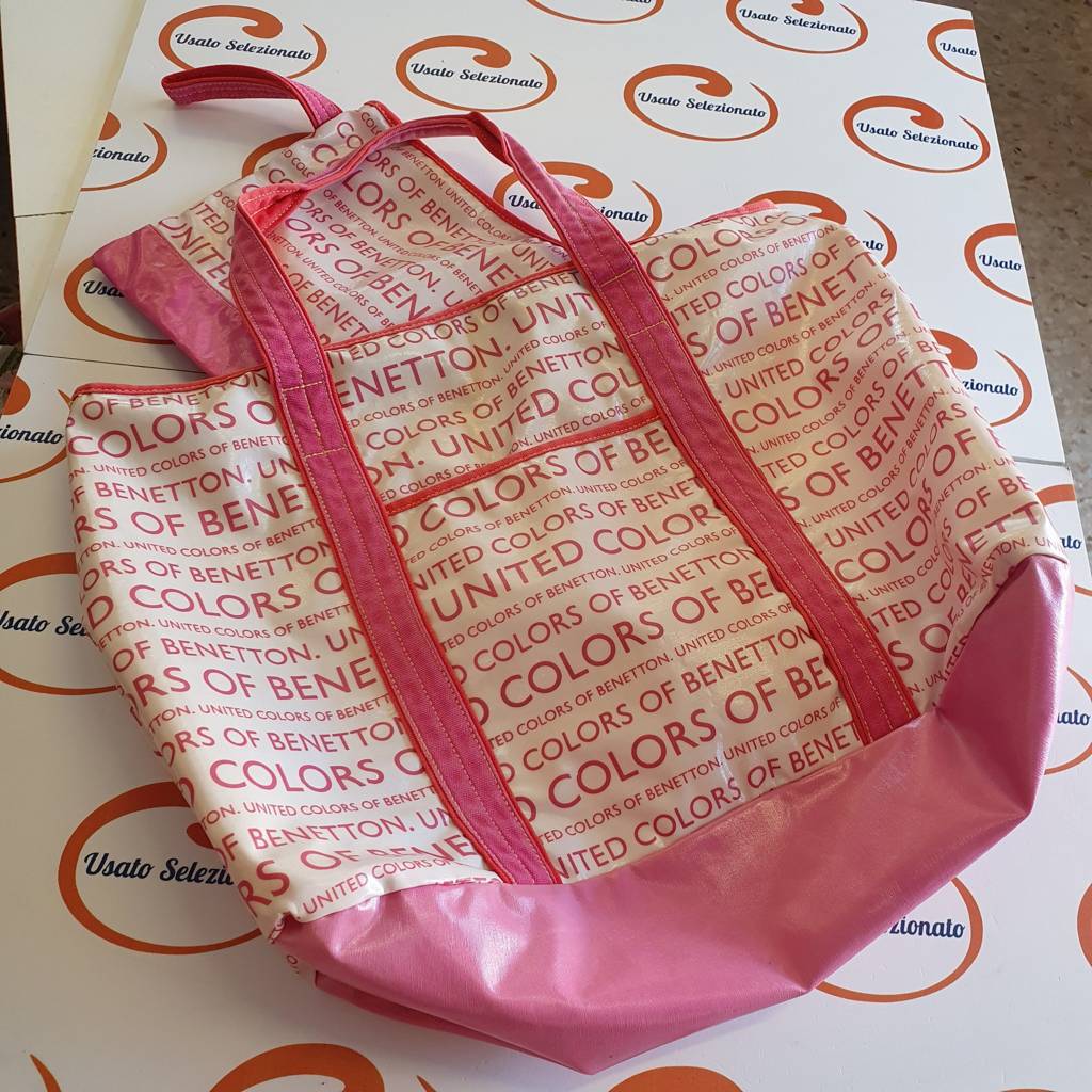 Borsa Da Mare Benetton Con Borsellino