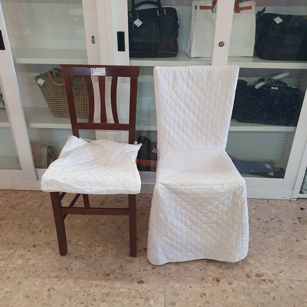 Ser 6 Coprisedia Fiocco+ 6 Copricusini Sedia
