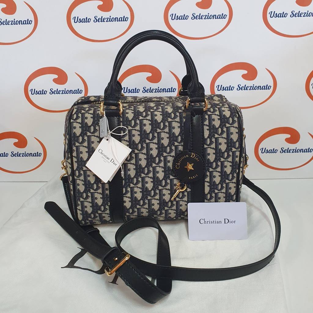 Bauletto Christian Dior Tela Monogram