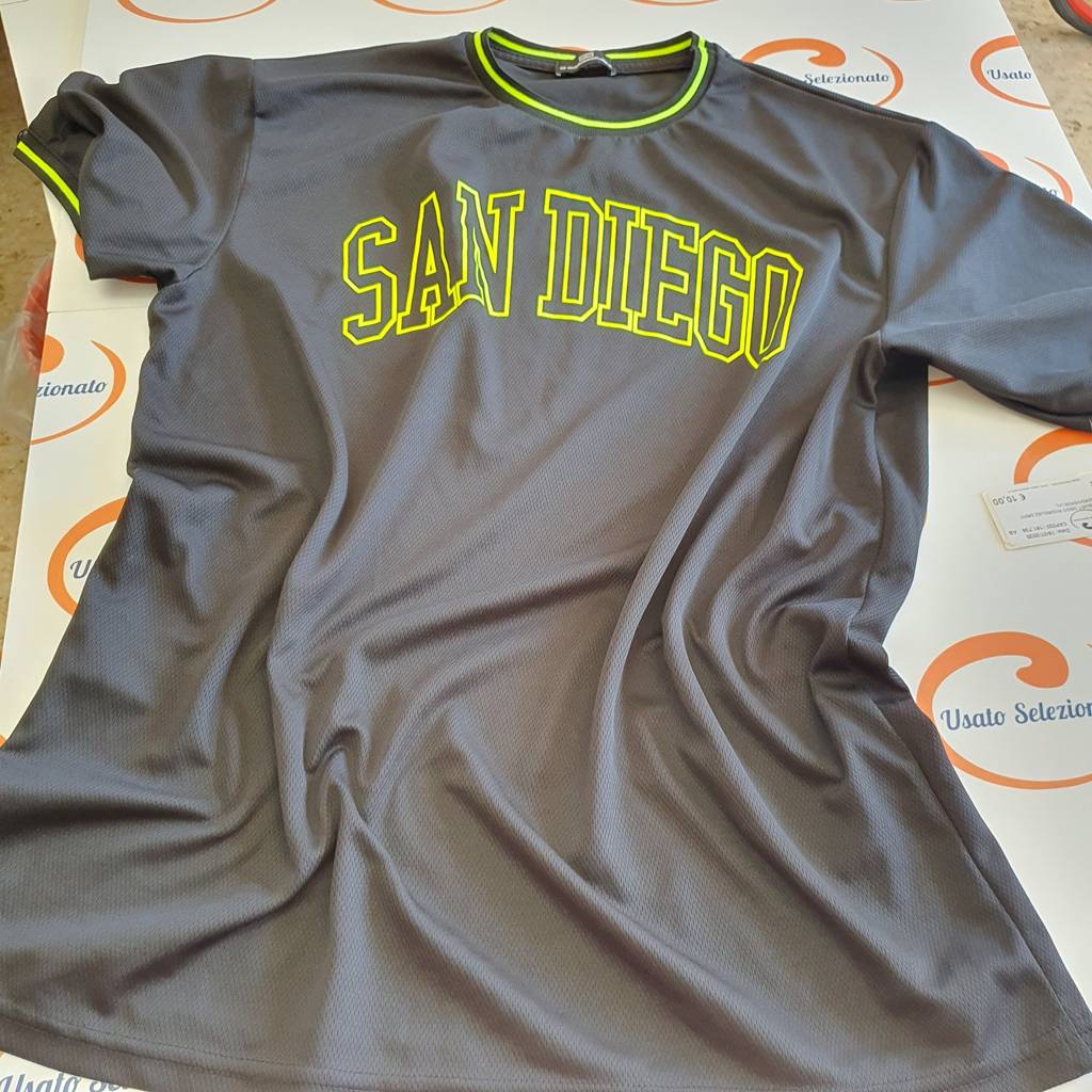 T-Shirt Diego Rodriguez DriFit Nero/Verde U/L