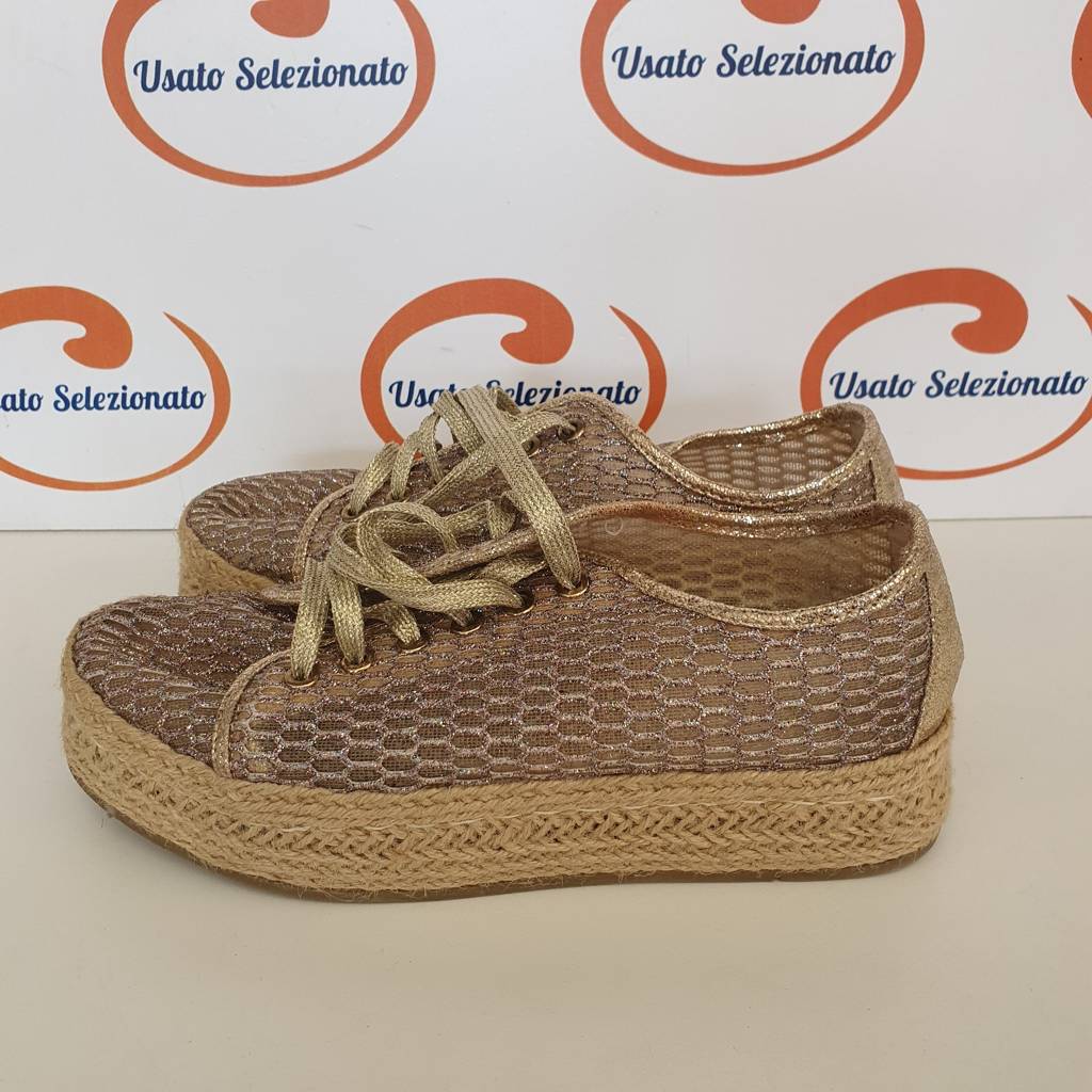 Espadrillas Cinti Dorato D/37