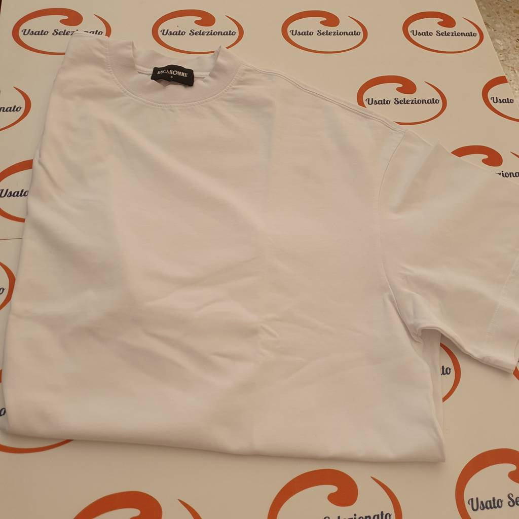 T-Shirt Duca Homme Bianco U/S