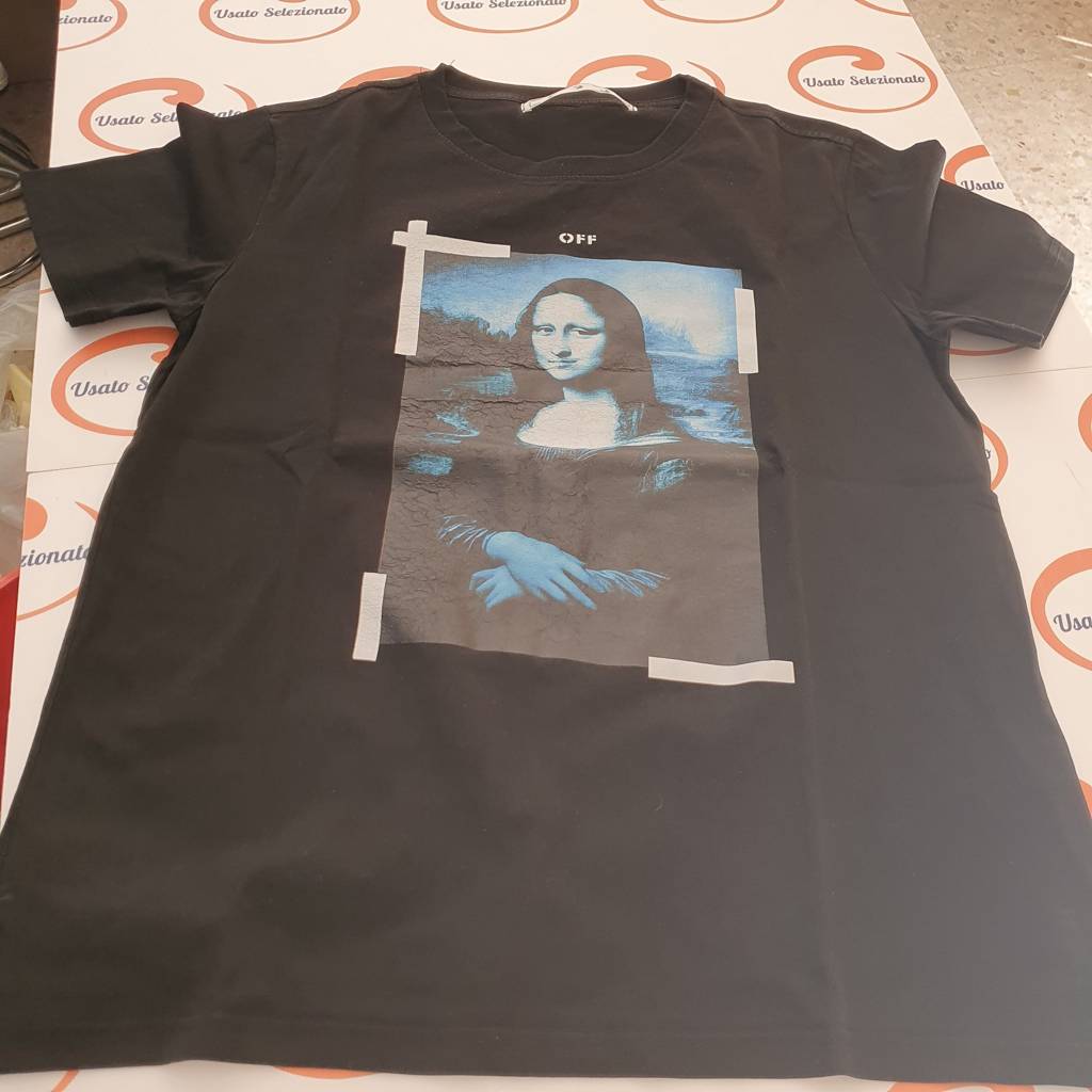 T-Shirt Stampa Gioconda U/S