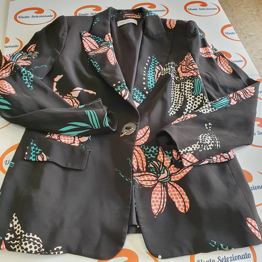 Blazer Mariagrazia Severi Nero Fantasia