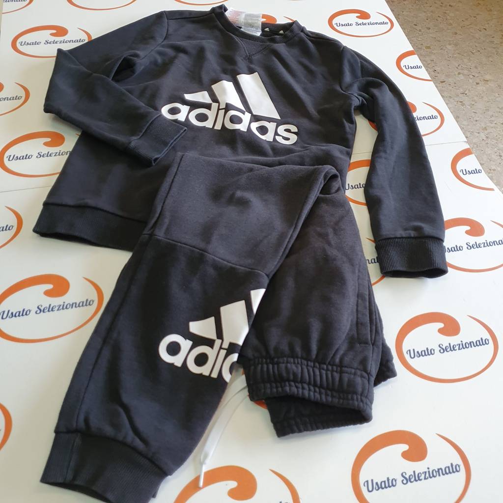 Tuta Adidas Nera 9-10 A